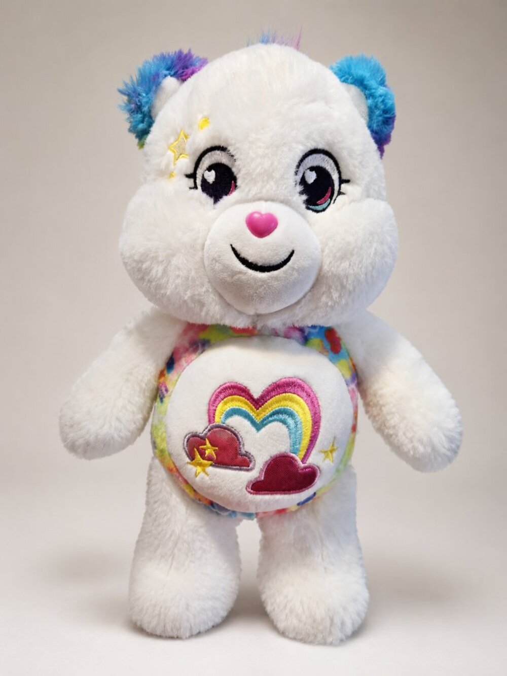 Care Bears Rainbow True Frineds Plush Colorful 13 Inch Plushie